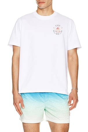 Casablanca Classic T-Shirt in White