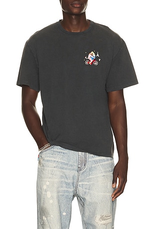 Carne Bollente Velo Valentine Tee in Black