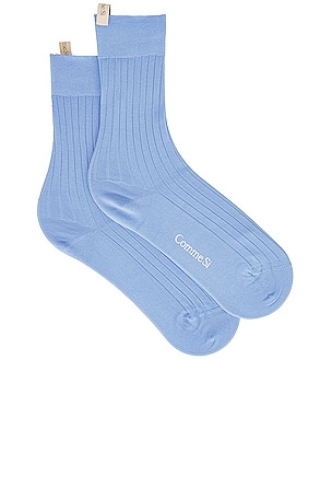 Comme Si The Yves Sock in Blue