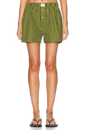 Comme Si La Boxer Classica Short in Green