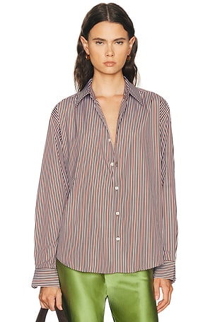 Comme Si La Shirt Classica in Brown