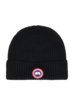 Canada Goose Rib Toque in Black