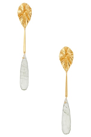 CHAN LUU Drop Earrings in Metallic Gold