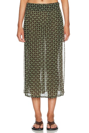 CHAN LUU Skirt in Brown