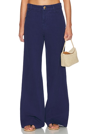 Christopher Esber Relaxed Wide Leg in Purple