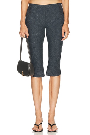 Christopher Esber Banyan Capri Pant in Grey