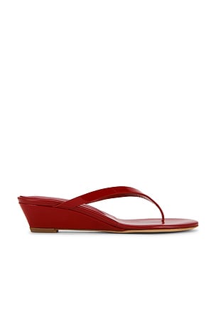 Christopher Esber Scala Wedge Sandal in Red