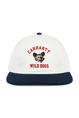 Carhartt WIP Wild Dog Hat in Cream