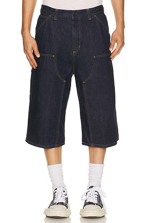 Carhartt WIP OG Double Knee Long Short in Blue