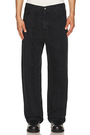 Carhartt WIP Snake Landon Pant in Black