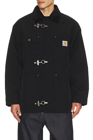 Carhartt WIP Adair Coat in Black