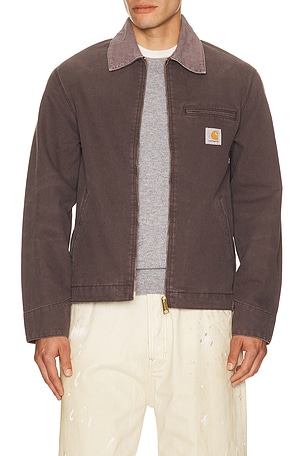 Carhartt WIP Detroit Jacket in Charcoal