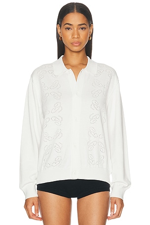 Carhartt WIP Signet Cardigan in White