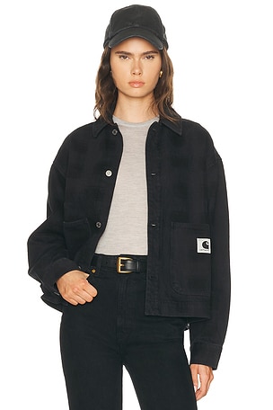 Carhartt WIP Everson Shirt Jacket in Black