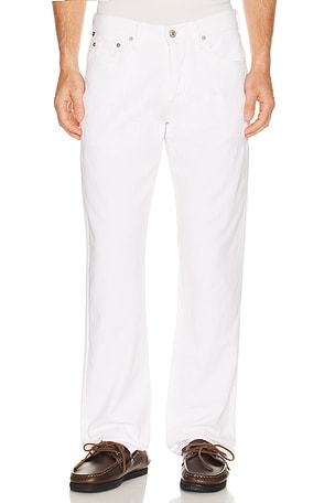Citizens of Humanity Elijah in Stretch Linen Jeans in White