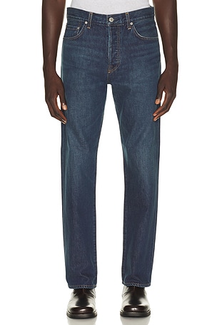 Citizens of Humanity Beau Relaxed Straight Jeans in Blue