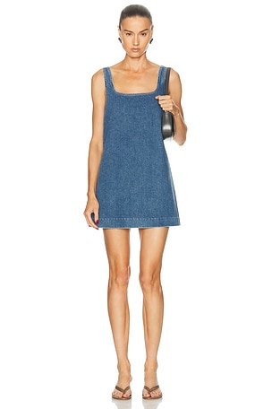 Citizens of Humanity Silvana Shift Dress in Blue