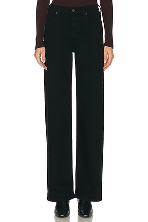 Citizens of Humanity Annina Straight Leg Jeans in Black