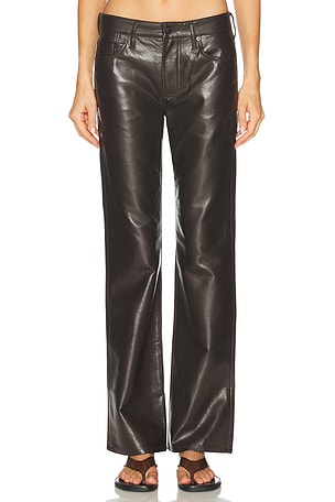 Citizens of Humanity Genova Low Rise Boot in Chocolate