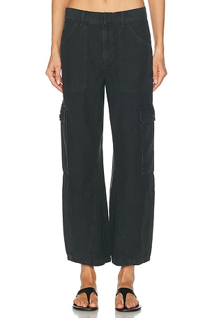 Citizens of Humanity Thassos Twisted Seam Utility Pants in Black