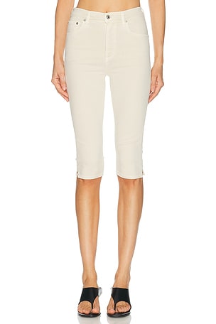 Citizens of Humanity Devin Capri Pants in Cream