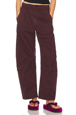 Citizens of Humanity Ciela Balloon Utility Pant in Burgundy