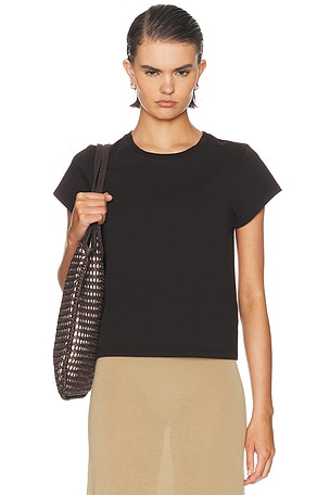 Citizens of Humanity Kai Baby Tee in Chocolate