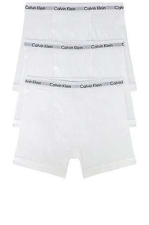 Calvin Klein Underwear Calvin Klein Boxer Brief 3 Piece Set in White
