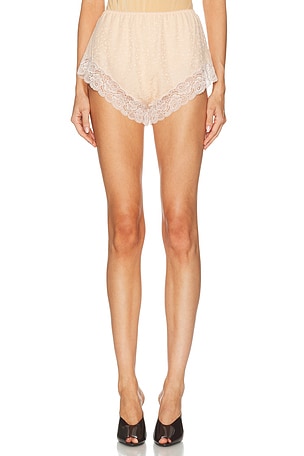 Chloe Lace Short in Peach