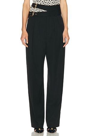 Chloe Balloon Trouser in Black