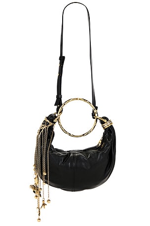 Chloe Bracelet Bag in Black