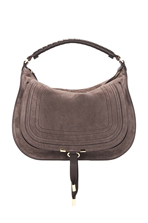 Chloe Marcie Shoulder Bag in Brown
