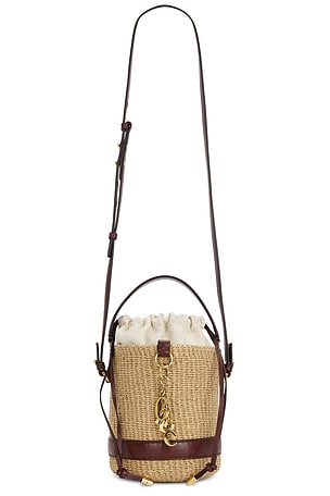 Chloe Charms Bucket Bag in Neutral
