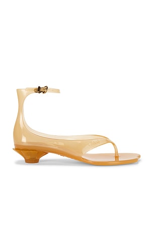 Chloe Jelly Sandal in Brown