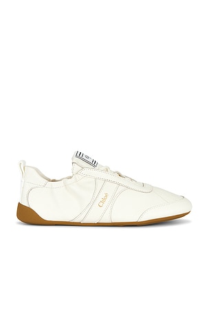 Chloe Kick Sneaker in Ivory