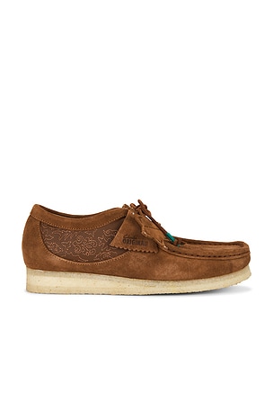 Clarks x Andersson Bell Wallabee Shoe in Brown