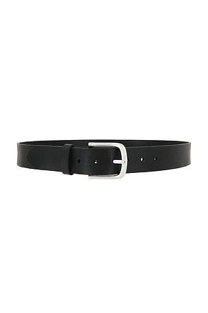 Corridor Leather Belt in Black