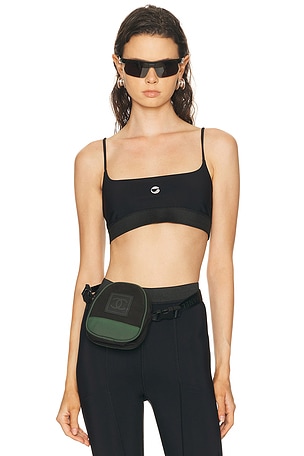 Coperni Cycling Bra Top in Black