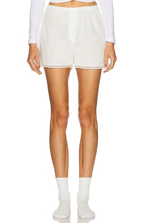 Cou Cou Intimates The Boxer Short in White