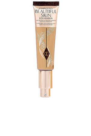 Charlotte Tilbury Charlotte's Beautiful Skin Medium Coverage Liquid Foundation with Hyaluronic Acid in Beauty: NA