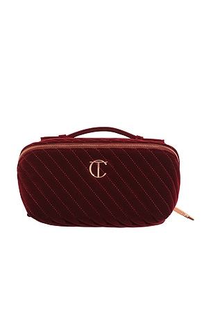 Charlotte Tilbury Velvet Large Organizer Bag in Beauty: NA