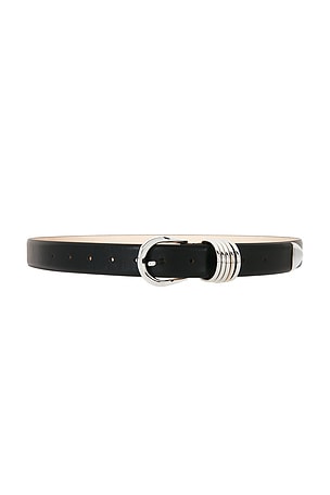 DEHANCHE Hollyhock Men's Leather Belt in Black