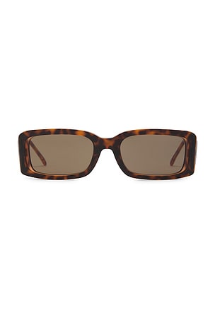Diesel Rectangle Sunglasses in Brown