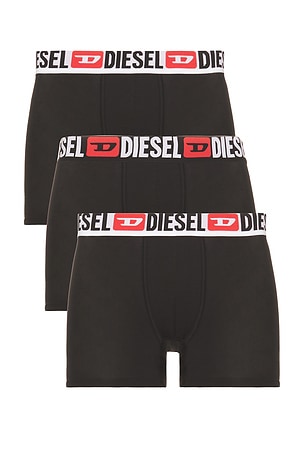 Diesel Damien Three Pack Underwear in Black