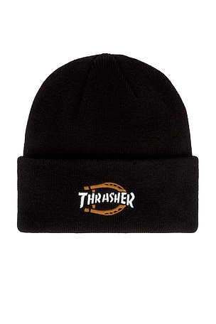 Dickies x Thrasher Beanie in Black