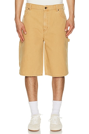 Dickies Worn in Relaxed 13 Carpenter Shorts in Brown