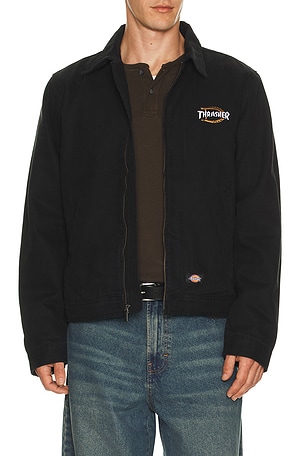 Dickies x Thrasher Jacket in Black