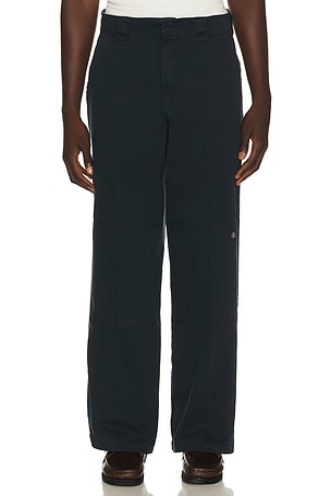 Dickies Worn in Double Knee Work Pant in Navy