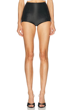 Dolce & Gabbana Nylon Mini Short in Black