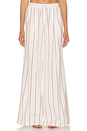 Dolce & Gabbana Wide Leg Pant in White